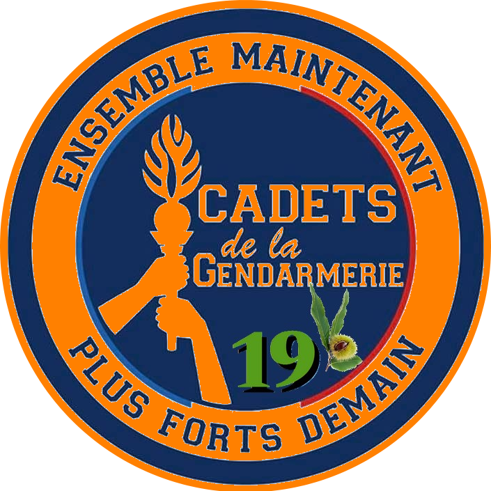 Le logo des Cadets de la Gendarmerie de la Corrèze
