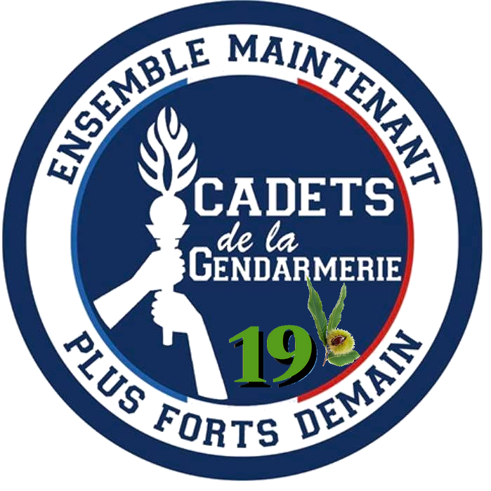 Le logo des Cadets de la Gendarmerie de la Corrèze
